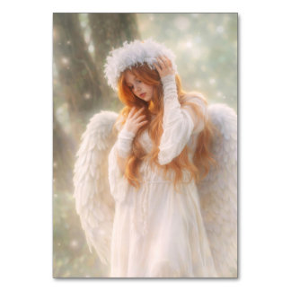 Ethereal Angel in the Forest Kaart