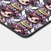 Ethereal Angelic Chibi - ange, halo, fleurs (Coin)