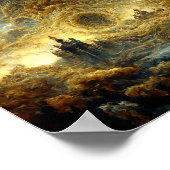 Ethereal Castle 10 Imaginaire Art Poster (Coin)