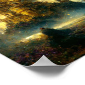 Ethereal Castle 9 Imaginaire Art Poster (Coin)