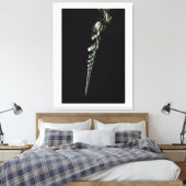 Ethereal Dance of Incense Smoke Canvas Afdruk (Insitu (Slaapkamer))