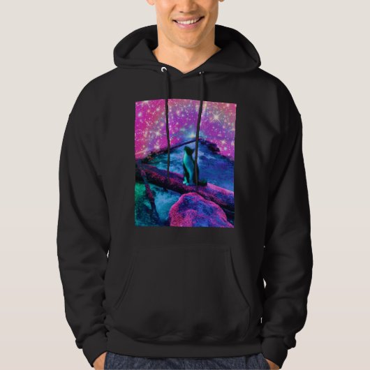 Ethereal Dreamer - Cat Hoodie (Voorkant)