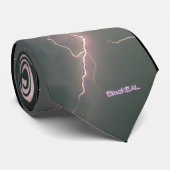 EtheREAL Lightning Stropdas (Opgerold)