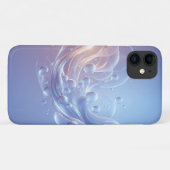 Ethereal Luminous Bubbles & Fluid Waves - Modern A Case-Mate iPhone Case (Achterkant (horizontaal))