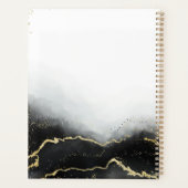 Ethereal Mist Ombre Black Watercolor Moody Mariage (Dos)