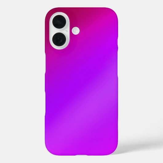 Ethereal Rose & Purple Glow - iPhone 16 Coque (Verso)