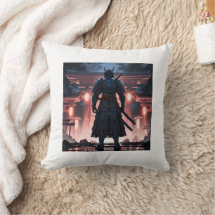 Ethereal Samurai : Misty Guardian Coussin
