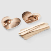 Ethereal Slavic Water Nymph Wedding Program Fan  Handwaaier (Niet-gemonteerd)