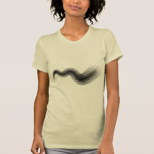 Ethereal Smoke Mist Dames Grafische T-Shirt - Flui