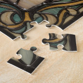 Ethereal Stained Glass Olive Branch Puzzle (Côté)