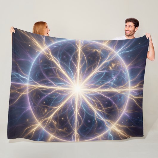 Ethereal Vision – Beyond Reality.71 Fleece Deken (In situ)