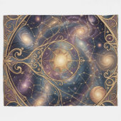 Ethereal Vision – Beyond Reality Fleece Deken (Voorkant (Horizontaal))