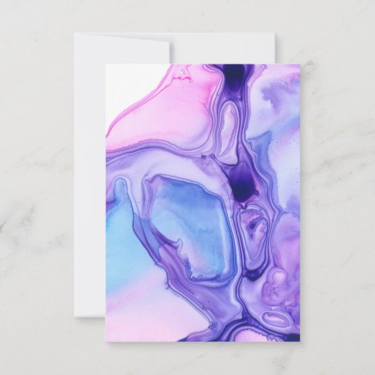 Ethereal Wave Save the Date Invitation Small V03 (Dos)