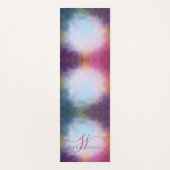 Ethereel Abstract Glowing Monogram Yogamat (Voorkant)