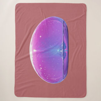 Ethereel Bioluminescent Onderwater Bubbel Sanctuar Sherpa Deken