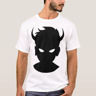 Ethereel Raadsel: Demonische Jongens Illustratie T-shirt
