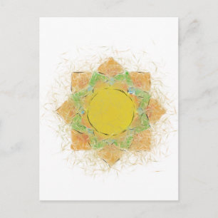 Etherele Lotusbloem Briefkaart