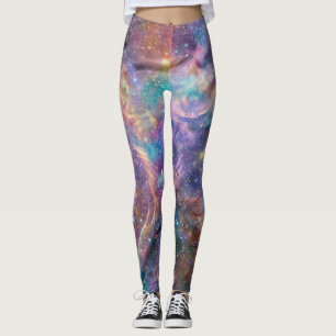 Etherele Pastel Nevelstelsel Leggings