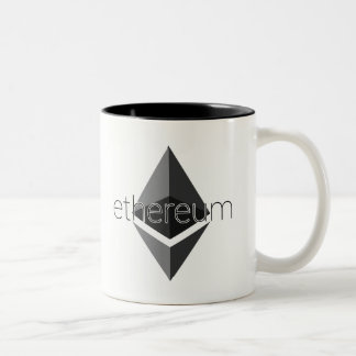 Ethereum Coffee Mugs, Beer Steins Tweekleurige Koffiemok