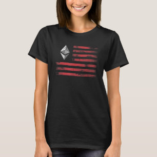 Ethereum Crypto Eth Cryptocurrency-Mannen en WO T-shirt