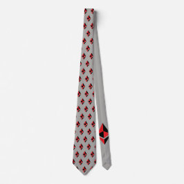 Ethereum ETH Black & Red Logo | Necktie Stropdas