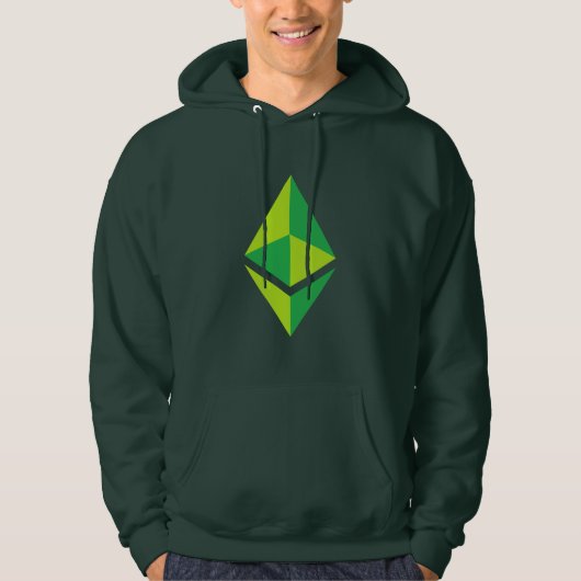 Ethereum ETH Green Logo | Hoodie (Voorkant)