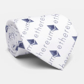 Ethereum Full Image Purple - Cravate (Roulé)