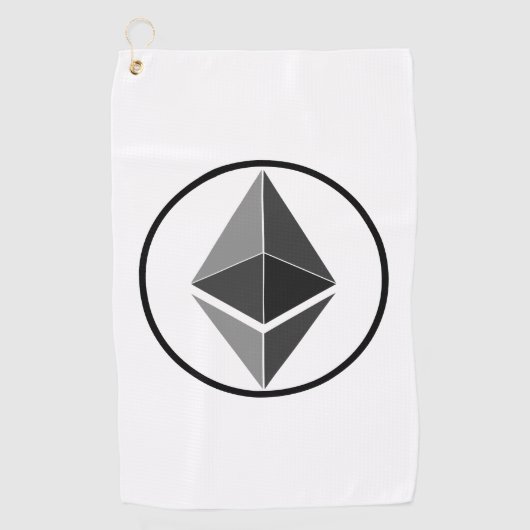 Ethereum Golfhanddoek (Voorkant)