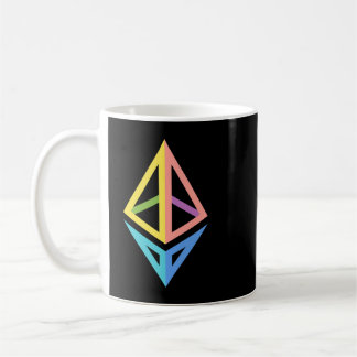 Ethereum logo diamant Essential T-Shirt Koffiemok