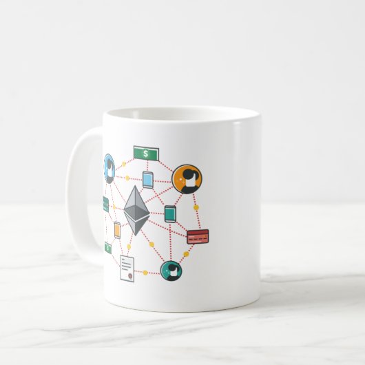 Ethereum Mug ETH _ Cryptomonnaie (Devant gauche)