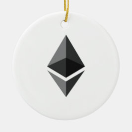 Ethereum Round Hanging Ornament