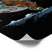 Ethereum Vist Crypto Bullrun ETH Token Rich Poster (Hoek)