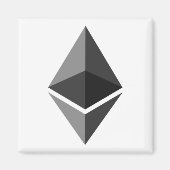 Ethereum voor eeuwigheid magneet (Voorkant)