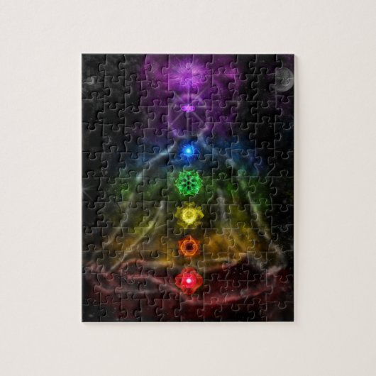 ETHERIC AURA CHAKRA LEGPUZZEL (Verticaal)