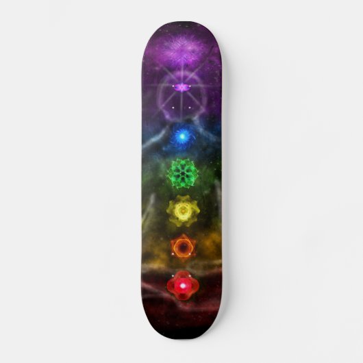 ETHERIC AURA CHAKRA SKATEBOARD (Voorkant)