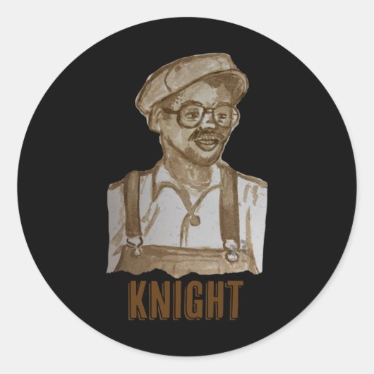 Etheridge Knight Sticker (Voorkant)