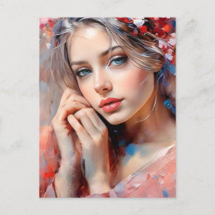 Etherisch Beauty Briefkaart