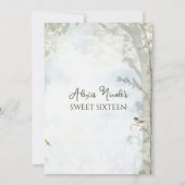 etherisch betoverd bos kaart (Achterkant)