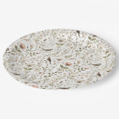 etherisch betoverd bos papieren bordje (Gekanteld)