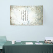 etherisch betoverd bos spandoek (Beurs)