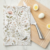 etherisch betoverd bos theedoek (Quarter Fold)