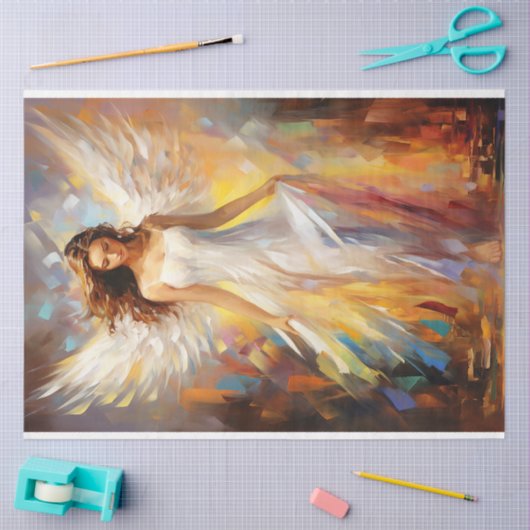 etherisch engeldecoupage-tissuepapier tissuepapier (Craft)