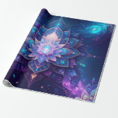 etherisch lotuspapier cadeaupapier (Uitgerold)