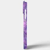 Etherische Amethist Flow Elegante Abstracte Paarse Case-Mate iPhone Case (Achterkant / Links)