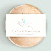 Etherische aroma's visitekaartje