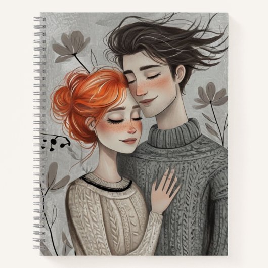 etherische-bindingsspiraal-Notitieboek Notitieboek (Voorkant)