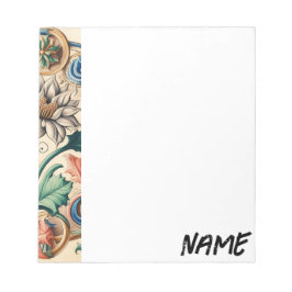 ETHERISCHE BLOEMEN IN HARMONIE NOTITIEBLOK