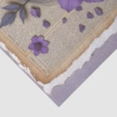 etherische dromer | lente-Paarse ontkoppelingspapi Tissuepapier (Detail)