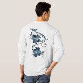 "Etherische elegantie T-shirt ontwerp" (Achterkant volledig)