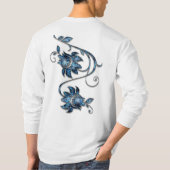 "Etherische elegantie T-shirt ontwerp" (Achterkant)